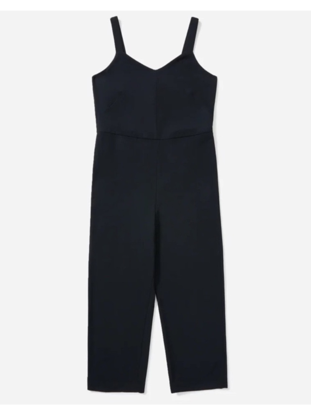 EVERLANE The Japanese GoWeave Slip Navy Blue Jumpsuit size 4 - Picture 2 of 8